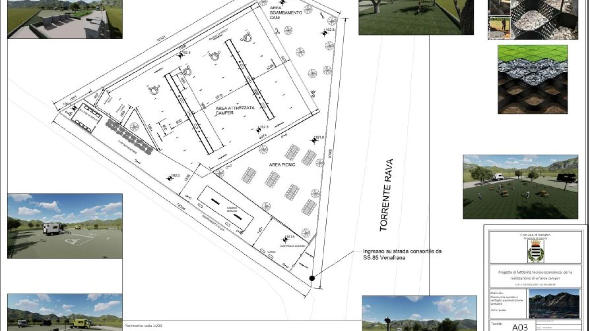 Venafro: la città avrà la sua area sosta camper. Ad annunciarlo con una nota il consigliere delegato al Turismo Anna Barile.